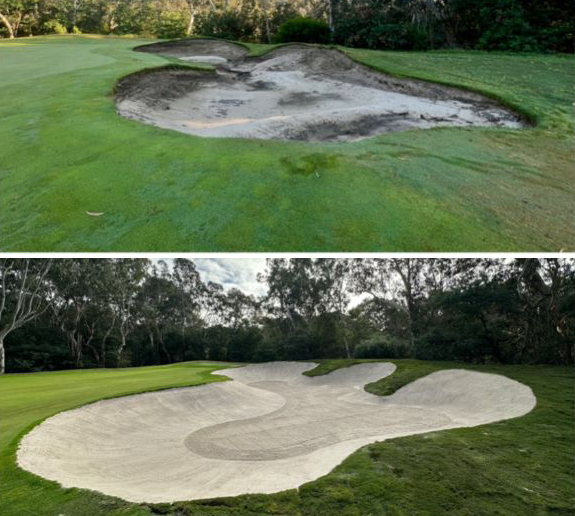 golf course construction in Melbourne