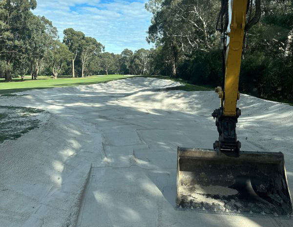 golf course construction in Melbourne